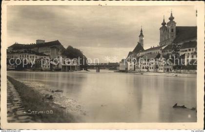 72345108 Steyr Enns Oberoesterreich Partie am Fluss Steyr