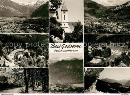 73524183 Bad Goisern Salzkammergut Fliegeraufnahmen Kirche Bad Goisern Salzkamme