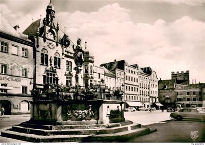 73713711 Braunau Inn Marienbrunnen am Stadtplatz Braunau Inn