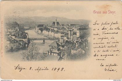 AUSTRIA - Steyr - Gruss aus Steyr 1898