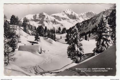 Obertauern old postcard posted 1969 - slogan postmark Obertauern b230720