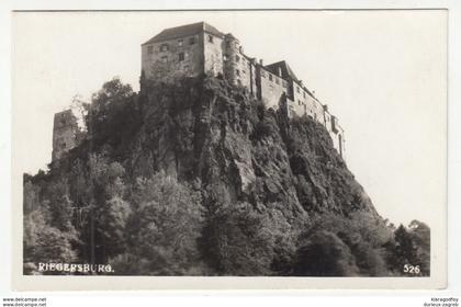 Riegersburg Castle old postcard travelled 1930 b181025