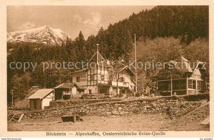 43000212 Boeckstein Alpenkaffee oesterreichische Evian Quelle Boeckstein