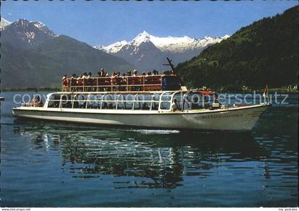 72049687 Zell See Rundfahrtboot Kitzsteinhorn am Zeller See Zell am See