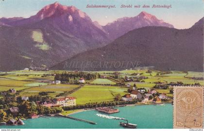 AUSTRIA - Salzkammergut - Strobl mit dem Rettenkogl 1921