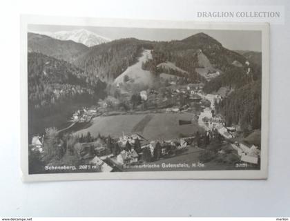 D161634  Austria  N.Oe.  Schneeberg -Sommerfrische  GUTENSTEIN  32151