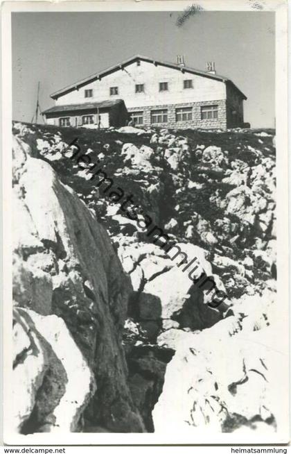 Schneeberg - Fischerhütte - Foto-AK