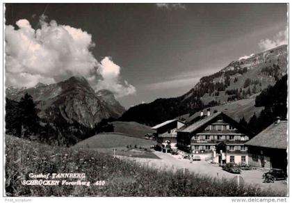 Autriche - Schröcken im Bregenzerwald - Gasthaus Tannberg - Falte im linkse Eck