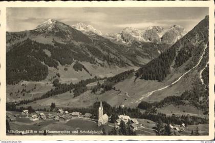 70873864 Mittelberg Kleinwalsertal Mittelberg Kleinwalsertal Hammerspitze Schafa