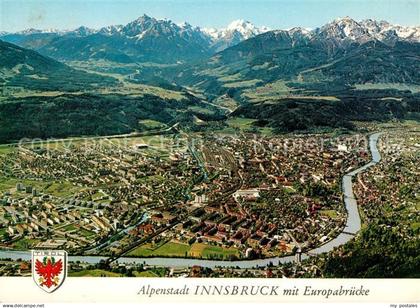 73062759 Innsbruck Fliegeraufnahme  Innsbruck