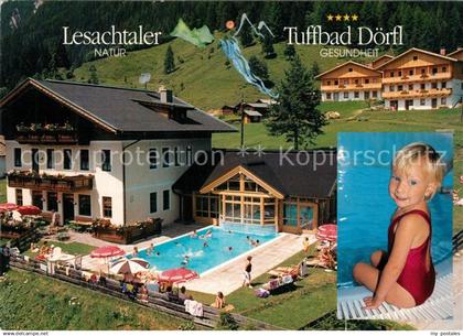 73224183 St Lorenzen Lesachtal Lesachtaler Tuffbad Doerfl Hotel Swimming Pool