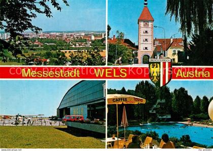 73366961 Wels Messestadt Pool Stadtturm Wels