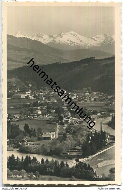 Spittal an der Drau - Foto-AK 30er Jahre - Verlag Postkarten Industrie AG Wien