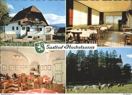 72052589 Koeflach Gasthof Hochstrasser Pferd