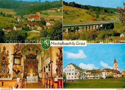 72906869 Nestelbach Graz Kirche Bruecke Nestelbach Graz