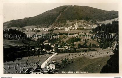 73153945 Mariazell Steiermark Fliegeraufnahme Mariazell