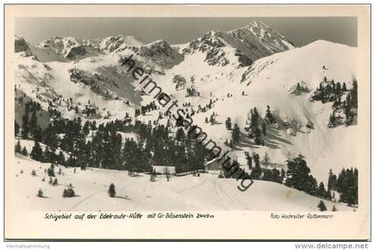 Edelraute-Hütte - Foto-AK - Verlag Hochreiter Rottenmann