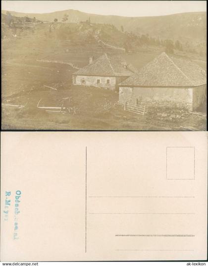 Obdach Privatfoto Echtfoto-AK Foto R. Mayer (Bauernhaus) 1925 Privatfoto