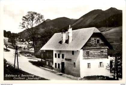 Steinhaus am Semmering - Gasthaus Jauernhof