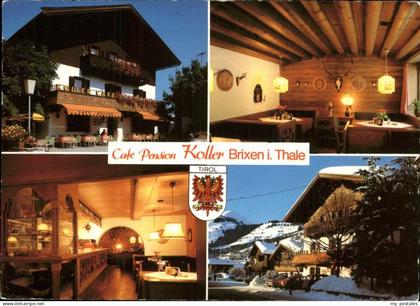 71424839 Brixen Thale Cafe Pension Koller Wappen Brixen im Thale