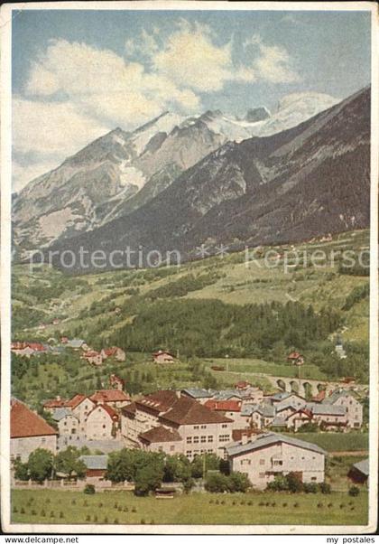 72608498 Landeck Tirol mit Parseier Spitze Landeck