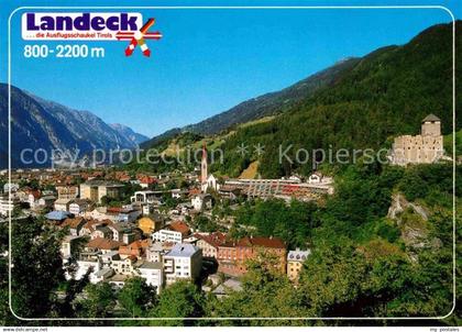 72641342 Landeck Tirol Fremdenverkehrsstadt Oberes Inntal Schloss Landeck Landec