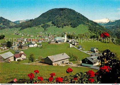 72898933 Hittisau Vorarlberg Panorama Hittisau Vorarlberg