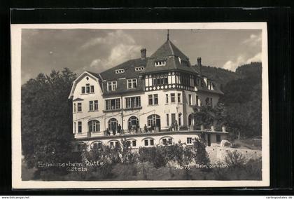 AK Götzis, Erholungsheim Rütte mit Garten