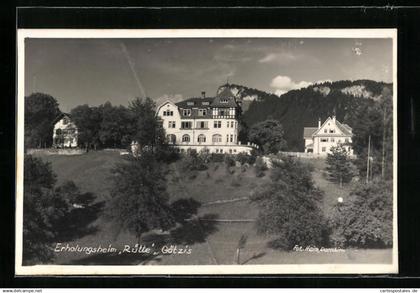 AK Götzis, Totalansicht des Erholungsheim Rütte