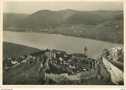 Autriche - Austria - Basse Autriche - Wachau - Dürnstein A. D. Donau - Blick von der burg - Semi moderne grand format