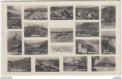 Wachau old postcard travelled 1941 b170720