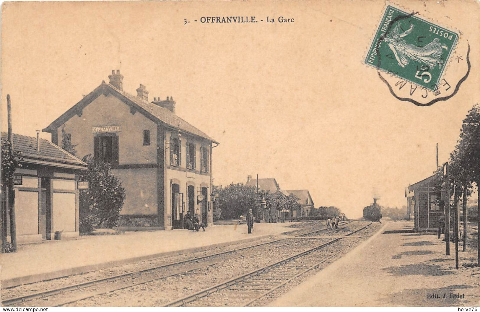 OFFRANVILLE - la Gare