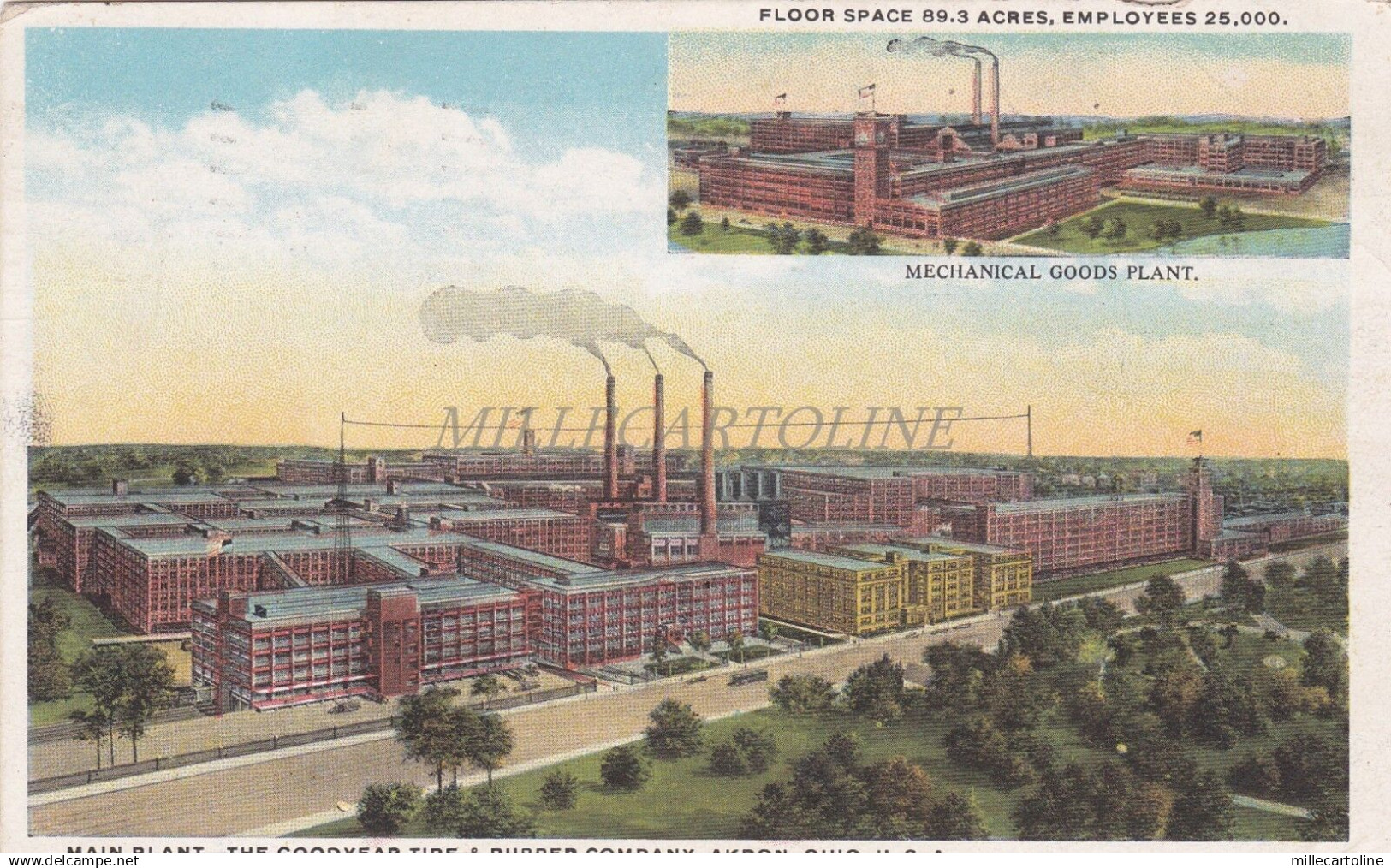 OHIO - Akron - Goodyear Tire & Rubber Company - Main Plant 1920