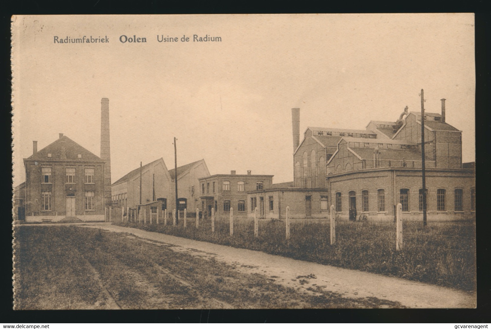 OLEN  RADIUMFABRIEK   USINE DE RADIUM     -===  2 SCANS