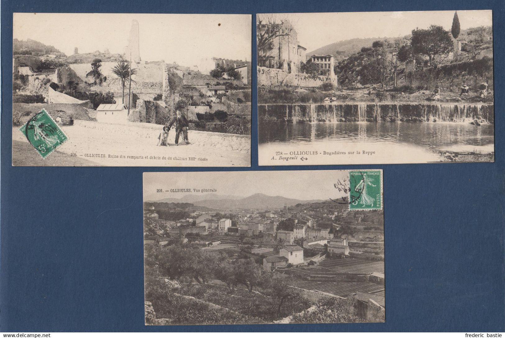 OLLIOULES - 3 cartes