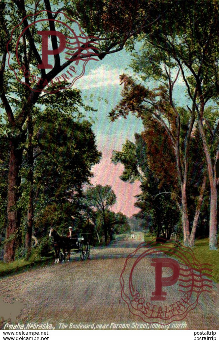 OMAHA NE NEBRASKA The Boulevard near Farnam Street looking north UNITED STATES USA