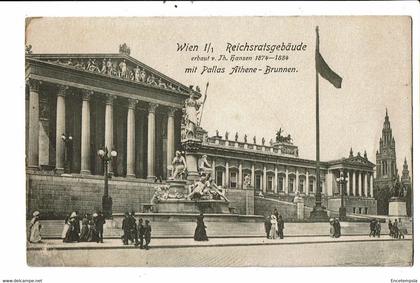 CPA-carte postale Autriche- Wien-Reichsratsgebäude mit Pallas Athene Brunnen VM22786