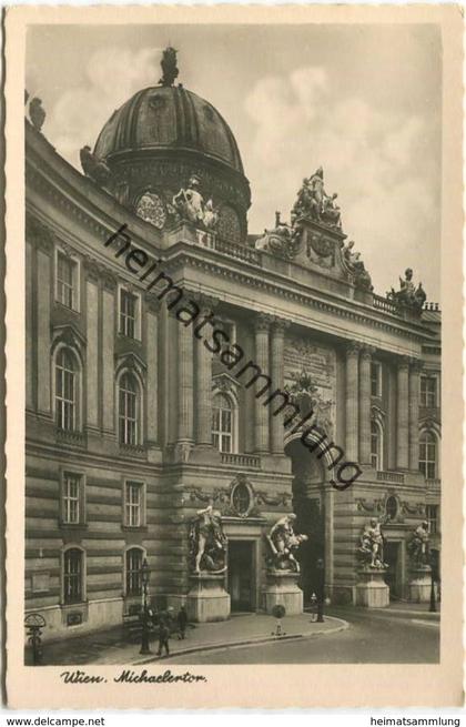 Wien - Michaelertor - Foto-AK - Verlag W. Kobald Wien