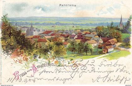 Autriche - Basse-Autriche - Panorama - Gruss aus Amstetten