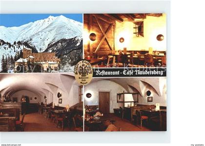 71835107 Nauders Tirol Restaurant Cafe Schloss Naudersberg Alpenblick