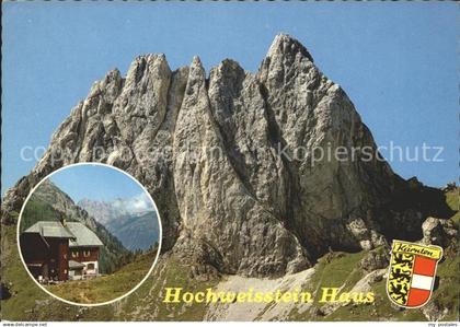 72071804 St Lorenzen Lesachtal Hochweisstein Haus mit Monte Chiadenis