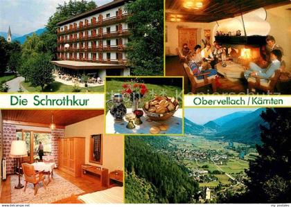 72774624 Obervellach Kaernten Panorama Luftkurort Schrothkurort Kurhotel Kaminzi