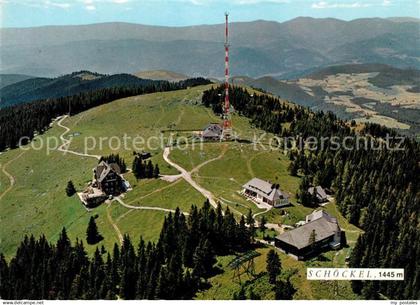 73295852 St Radegund Fliegeraufnahme mit Schoeckel und Stubenberghaus Fernsehsen