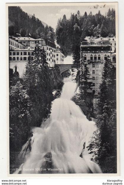 Bad Gastein old postcard unused b201101