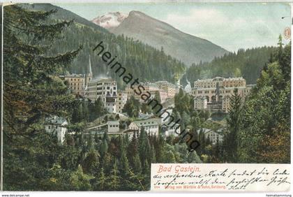 Bad Gastein - Verlag Würthle & Sohn Salzburg