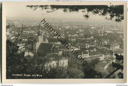 Baden bei Wien - Foto-Ansichtskarte - Verlag Photo Hubmann Wien