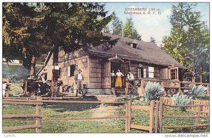 Autriche - Unterberg / Schutzhaus / Postmarked Berndorf 1910