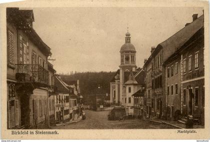 Birkfeld/Steiermark - Marktplatz