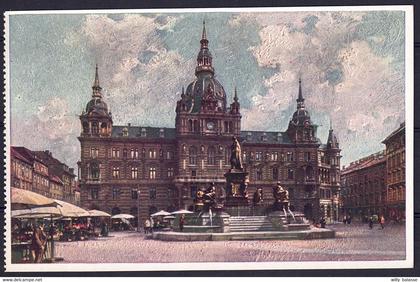 +++ CPA - Autriche - Styrie - GRAZ - Rathaus - N° 7052/5  //