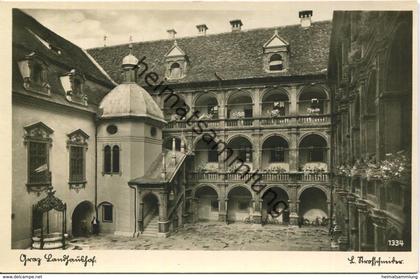 Graz - Landhaushof - Foto-AK - Verlag L. Strohschneider Graz 1942